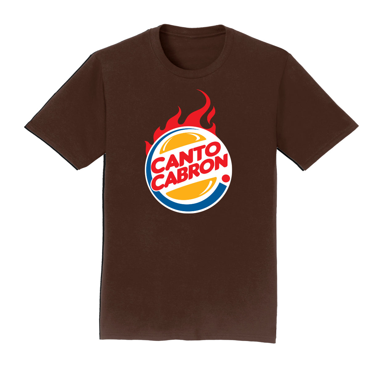 T shirt - CANTO CABRON short sleeve - Brown, Black