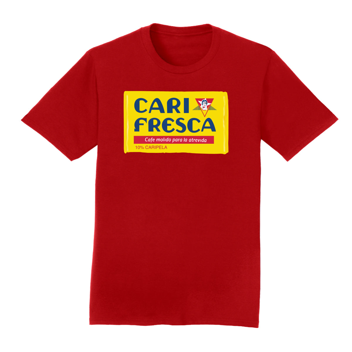 T shirt - CARI FRESCA short sleeve - red