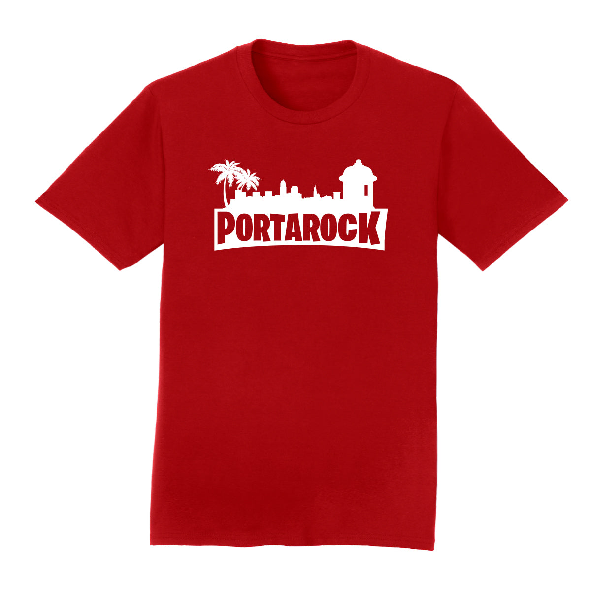T shirt - PORTAROCK short sleeve - Royal, Black, White, Red, Navy